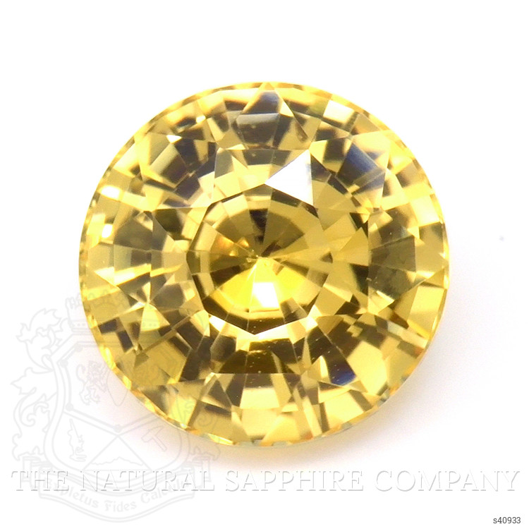 2.12 Ct. Yellow Sapphire from Ceylon (Sri Lanka)