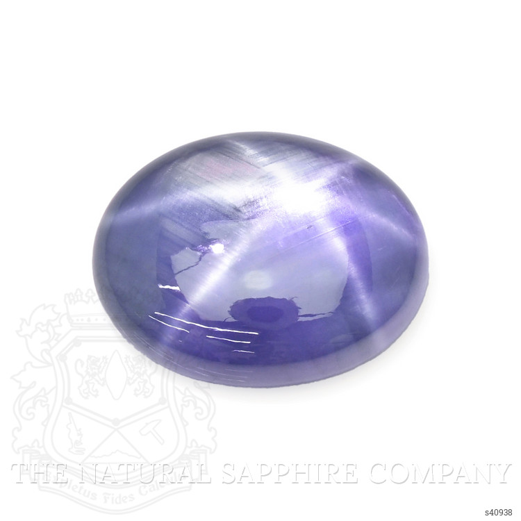 25.21 Ct. Violet Star Sapphire from Ceylon (Sri Lanka)