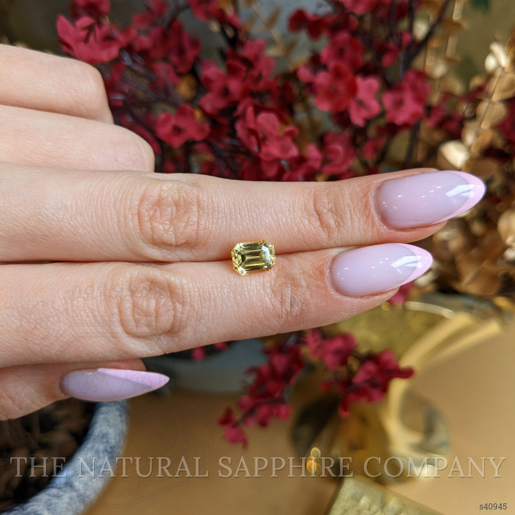 3.13 Ct. Yellow Sapphire from Ceylon (Sri Lanka)