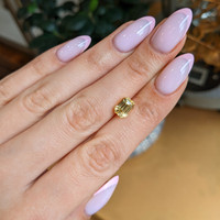 3.13 Ct. Yellow Sapphire from Ceylon (Sri Lanka) Life Style