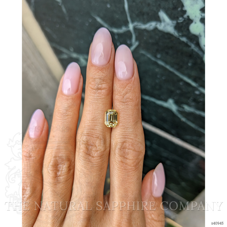 3.13 Ct. Yellow Sapphire from Ceylon (Sri Lanka)