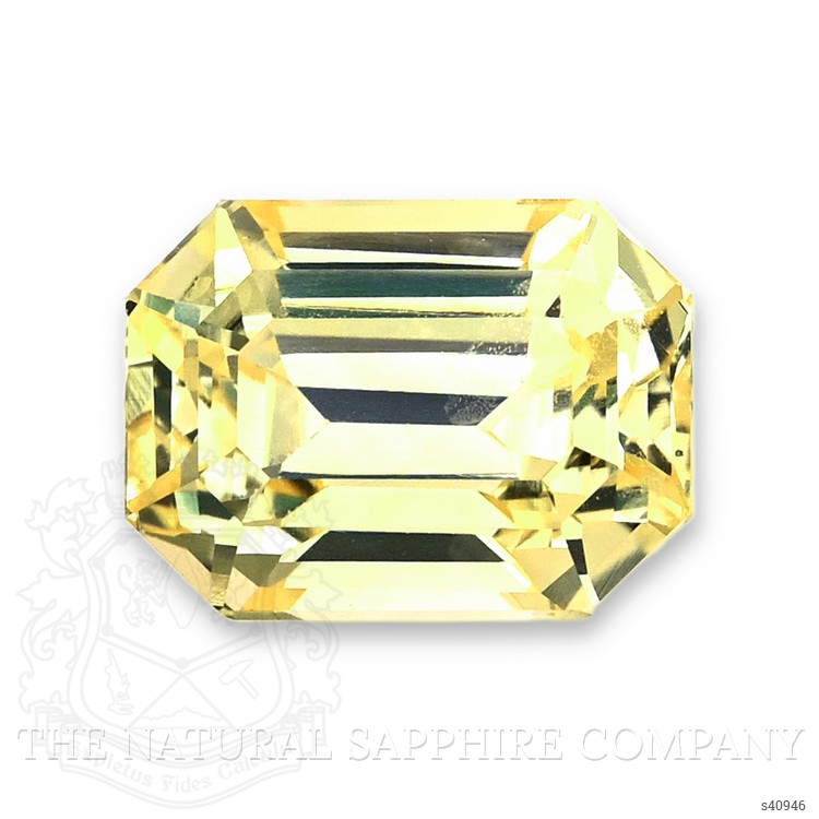2.94 Ct. Yellow Sapphire from Ceylon (Sri Lanka)