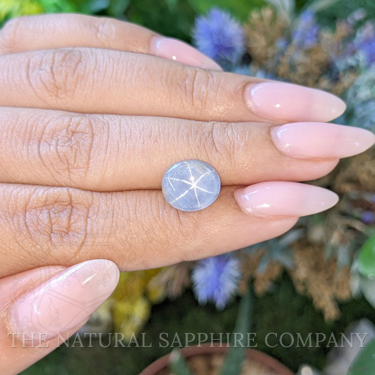5.88 Ct. Blue Star Sapphire from Ceylon (Sri Lanka)