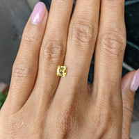 1.17 Ct. Yellow Sapphire from Ceylon (Sri Lanka) Life Style