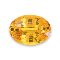 1.02 Ct. Orangish Yellow Sapphire from Ceylon (Sri Lanka) Video