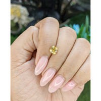 1.16 Ct. Yellow Sapphire from Ceylon (Sri Lanka) Life Style