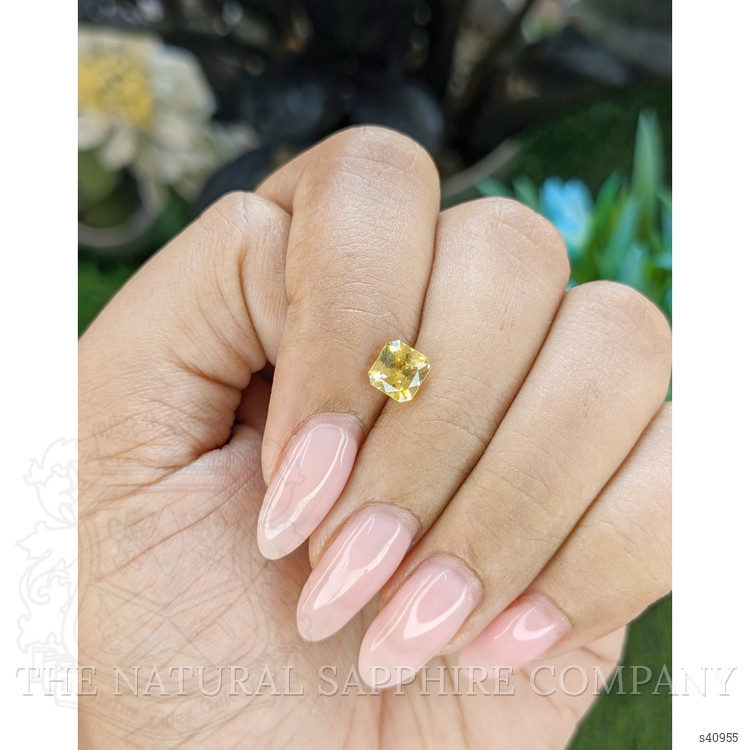 1.16 Ct. Yellow Sapphire from Ceylon (Sri Lanka)