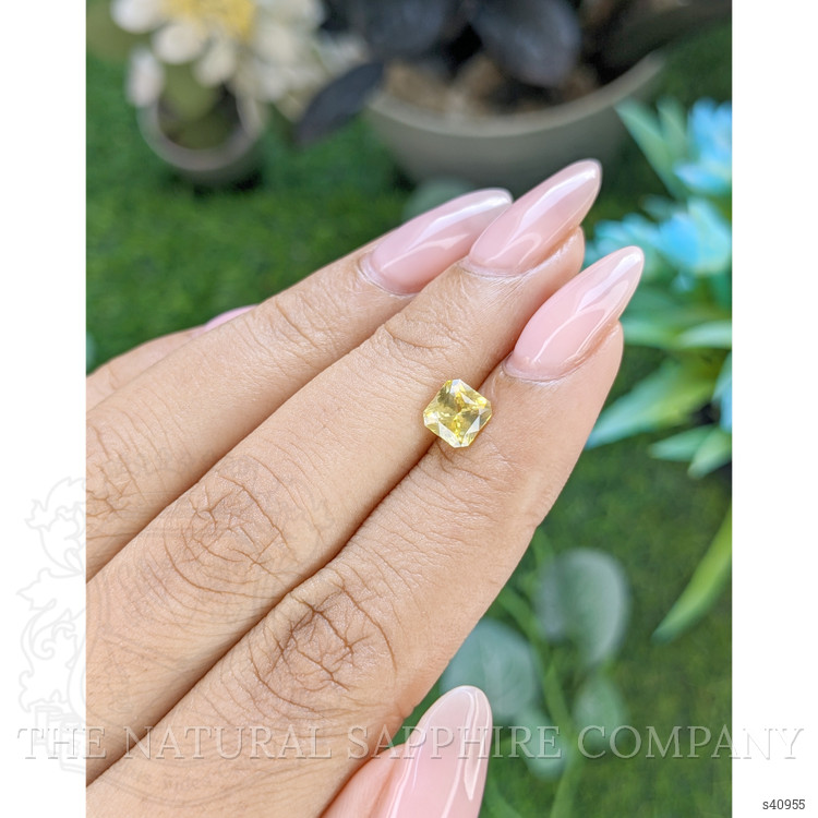 1.16 Ct. Yellow Sapphire from Ceylon (Sri Lanka)