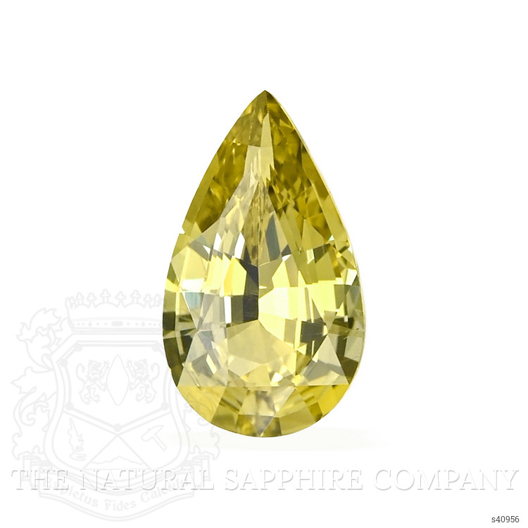 1.51 Ct. Greenish Yellow Sapphire from Africa