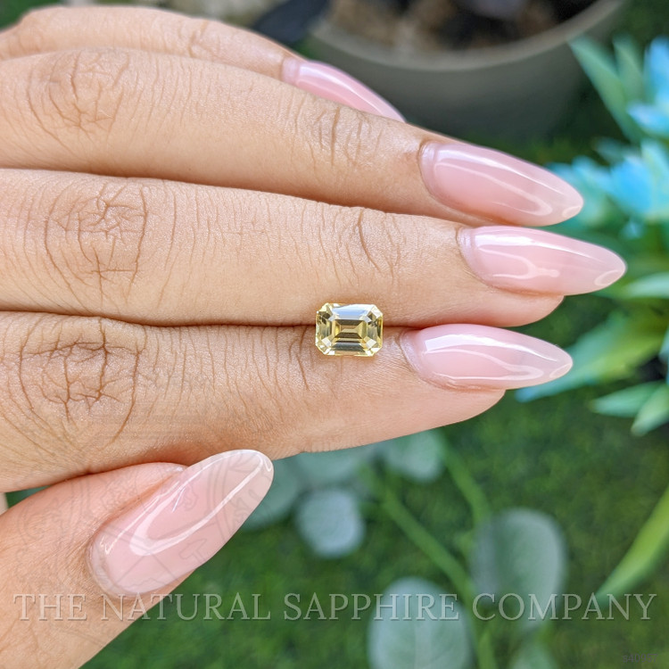 1.51 Ct. Yellow Sapphire from Ceylon (Sri Lanka)