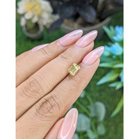 1.51 Ct. Yellow Sapphire from Ceylon (Sri Lanka) Life Style