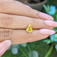 1.16 Ct. Yellow Sapphire from Ceylon (Sri Lanka) Life Style