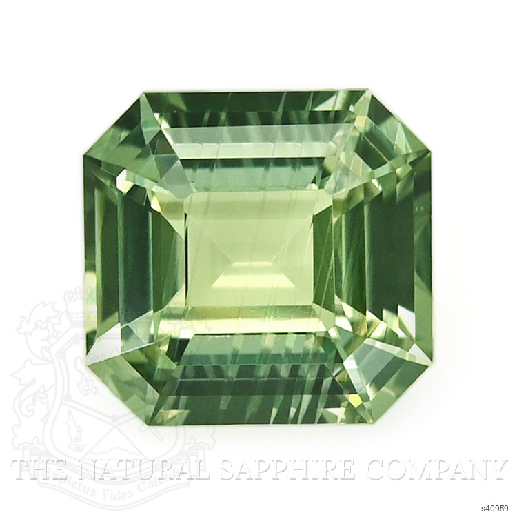 1.01 Ct. Yellowish Green Sapphire from Africa