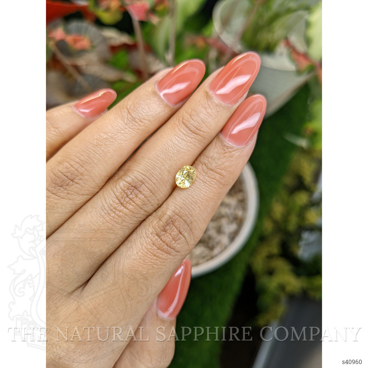 1.16 Ct. Yellow Sapphire from Ceylon (Sri Lanka)