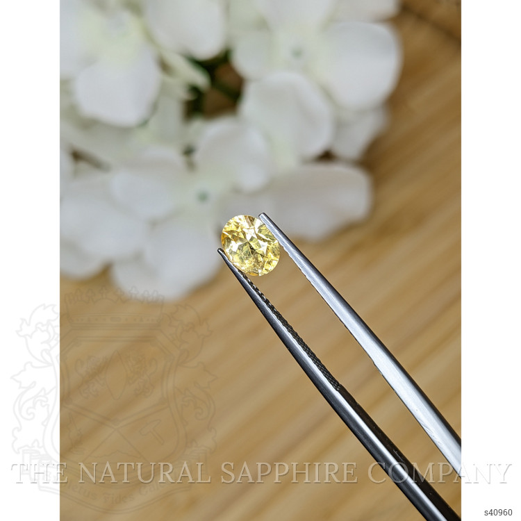 1.16 Ct. Yellow Sapphire from Ceylon (Sri Lanka)