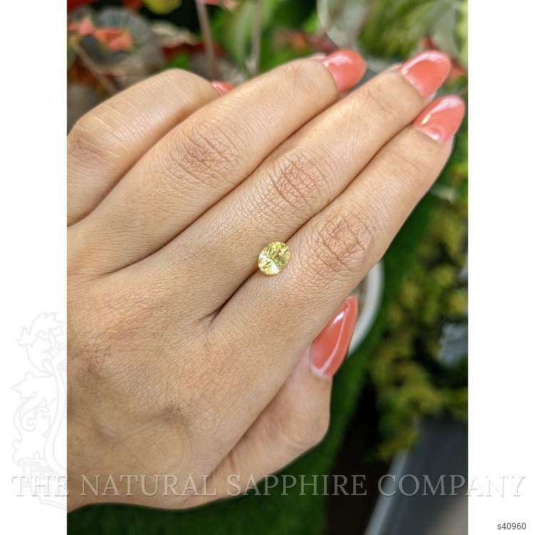 1.16 Ct. Yellow Sapphire from Ceylon (Sri Lanka)