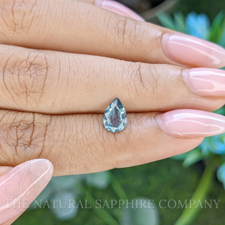 1.04 Ct. Greenish Blue Sapphire from Africa
