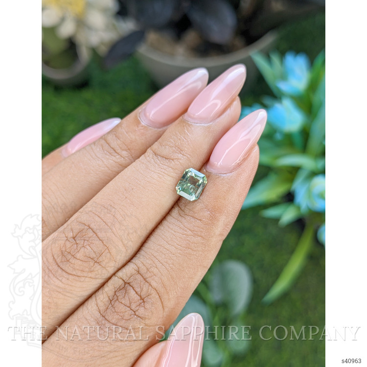 1.14 Ct. Green Sapphire from Africa