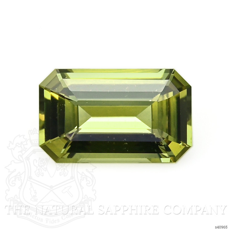 1.56 Ct. Yellowish Green Sapphire from Africa
