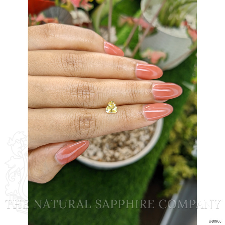 1.15 Ct. Yellow Sapphire from Ceylon (Sri Lanka)