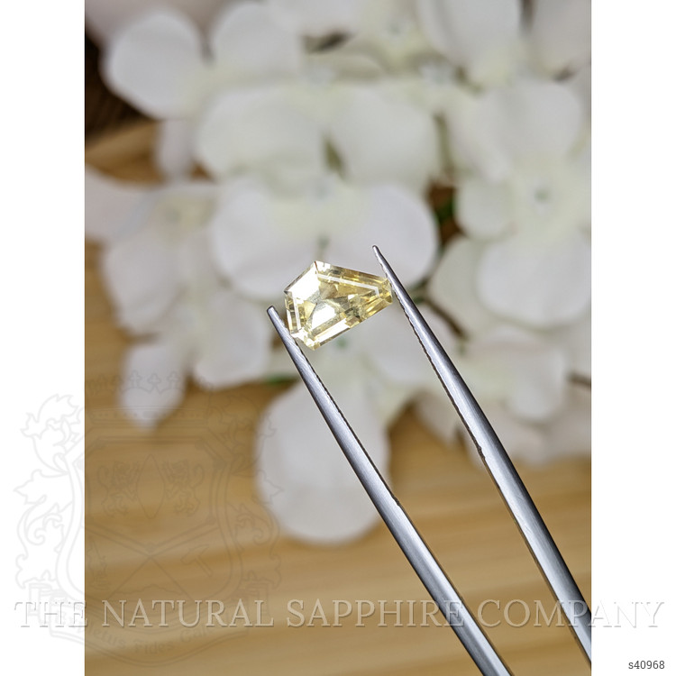 1.52 Ct. Yellow Sapphire from Ceylon (Sri Lanka)