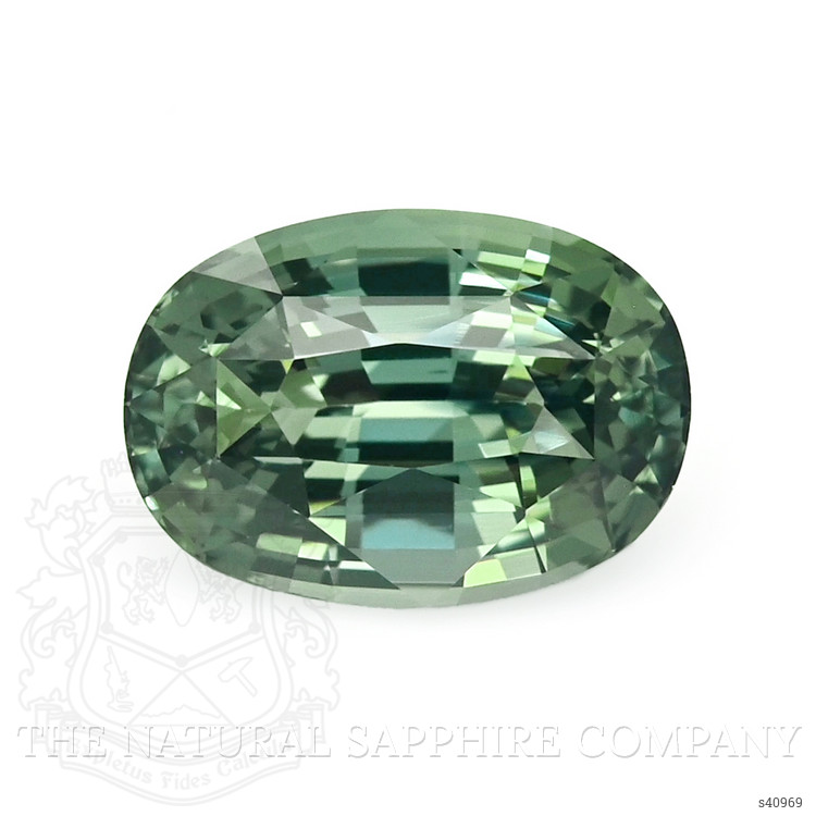1.55 Ct. Bluish Green Sapphire from Africa
