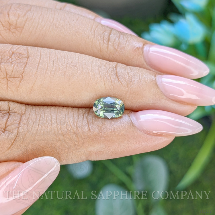 1.55 Ct. Bluish Green Sapphire from Africa