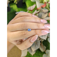 0.84 Ct. Blue Sapphire from Ceylon (Sri Lanka) Life Style