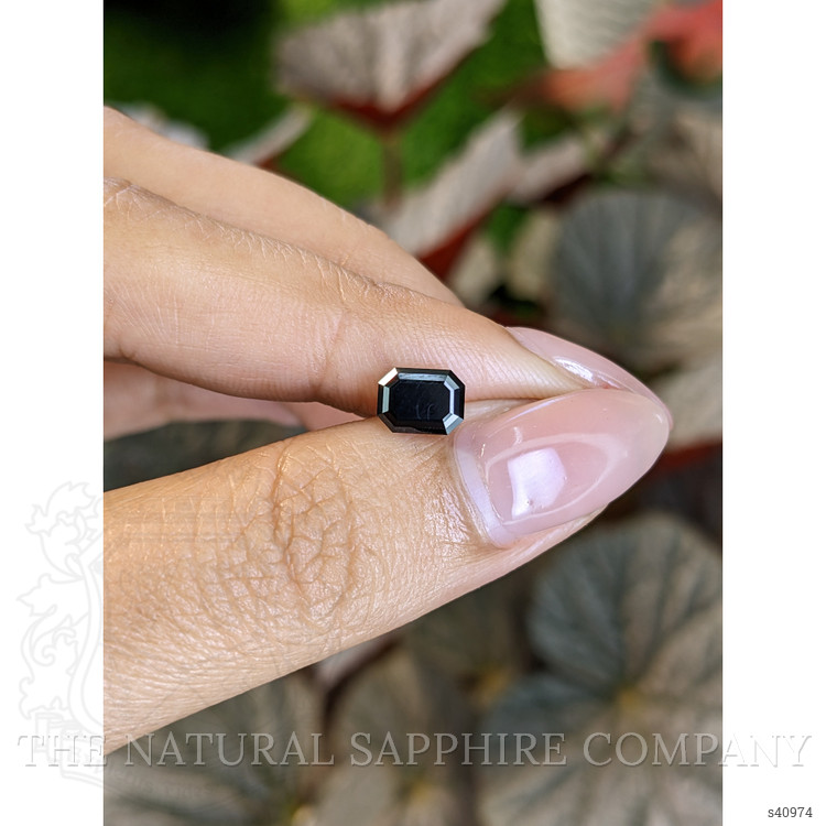 1.55 Ct. Blue Sapphire from Ceylon (Sri Lanka)