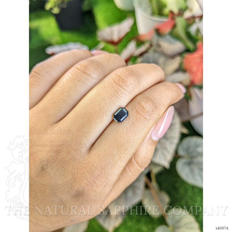 1.55 Ct. Blue Sapphire from Ceylon (Sri Lanka)