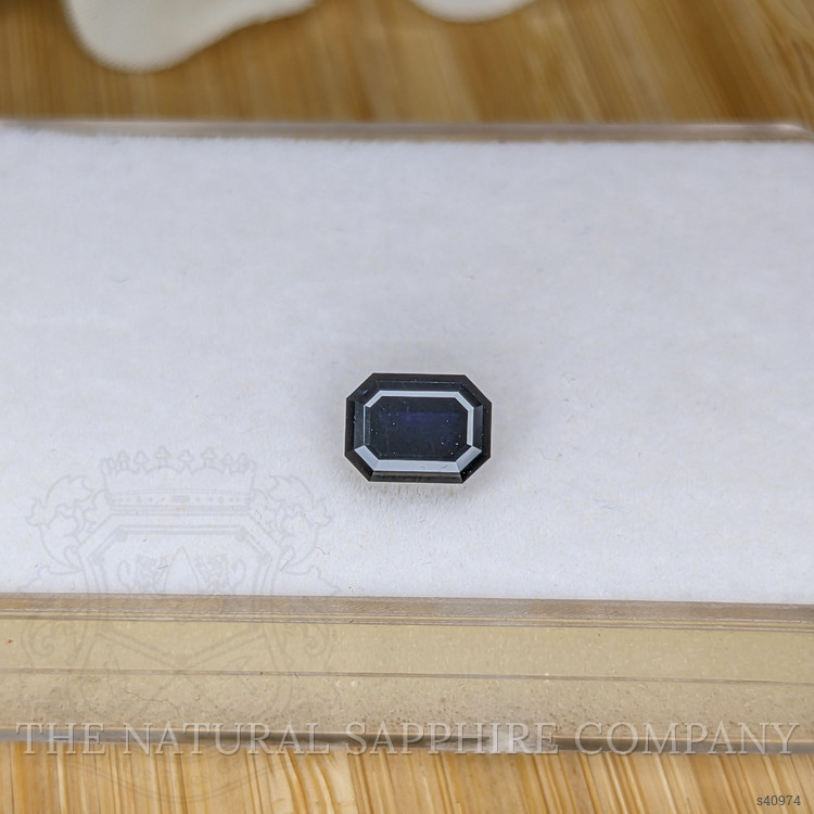 1.55 Ct. Blue Sapphire from Ceylon (Sri Lanka)