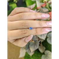 0.93 Ct. Blue Sapphire from Ceylon (Sri Lanka) Life Style