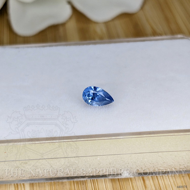 0.93 Ct. Blue Sapphire from Ceylon (Sri Lanka)