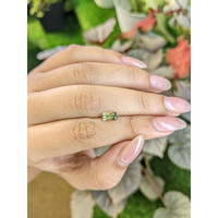 1.32 Ct. Greenish Yellow Sapphire from Ceylon (Sri Lanka) Life Style