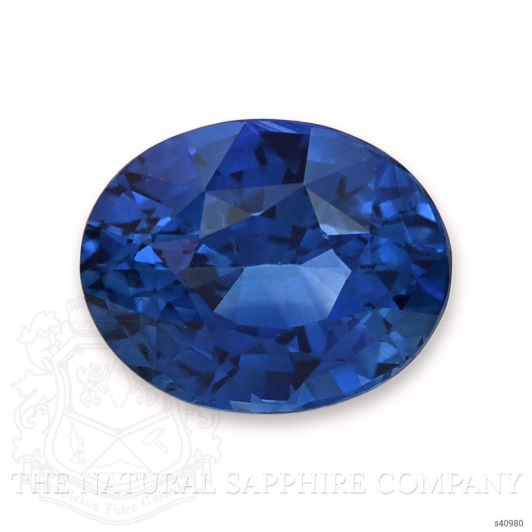 2.19 Ct. Blue Sapphire from Ceylon (Sri Lanka)