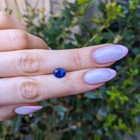 2.19 Ct. Blue Sapphire from Ceylon (Sri Lanka) Life Style