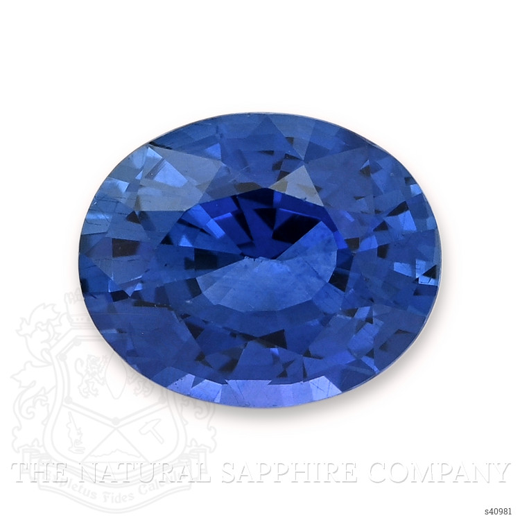 2.05 Ct. Blue Sapphire from Ceylon (Sri Lanka)