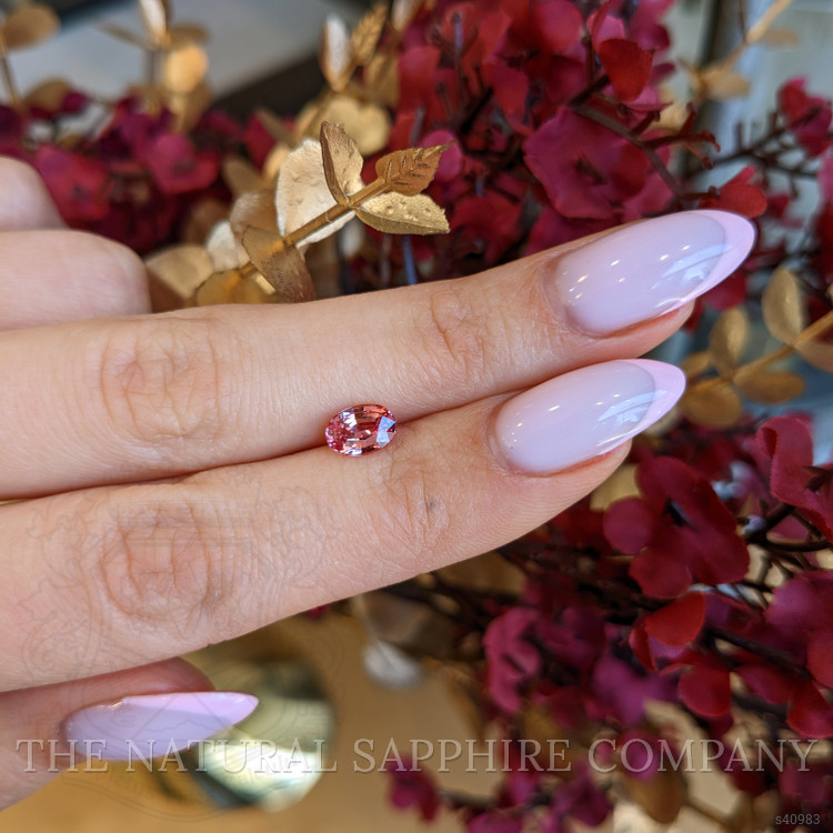 1.16 Ct. Padparadscha Sapphire from Ceylon (Sri Lanka)