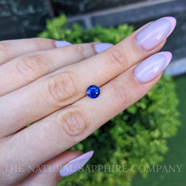 1.53 Ct. Blue Sapphire from Ceylon (Sri Lanka)