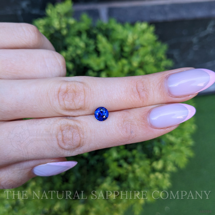 1.53 Ct. Blue Sapphire from Ceylon (Sri Lanka)