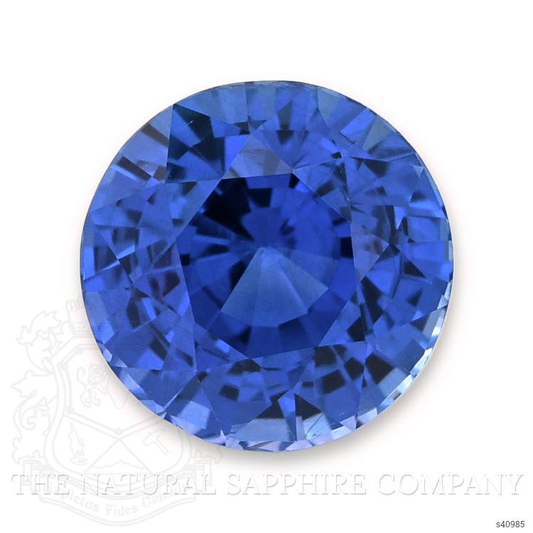 2.20 Ct. Blue Sapphire from Ceylon (Sri Lanka)