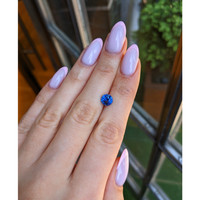 2.20 Ct. Blue Sapphire from Ceylon (Sri Lanka) Life Style