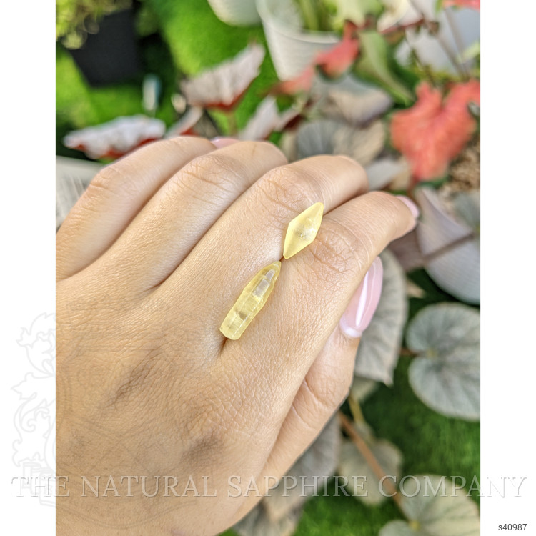 9.12 Ct. Yellow Sapphire from Ceylon (Sri Lanka)