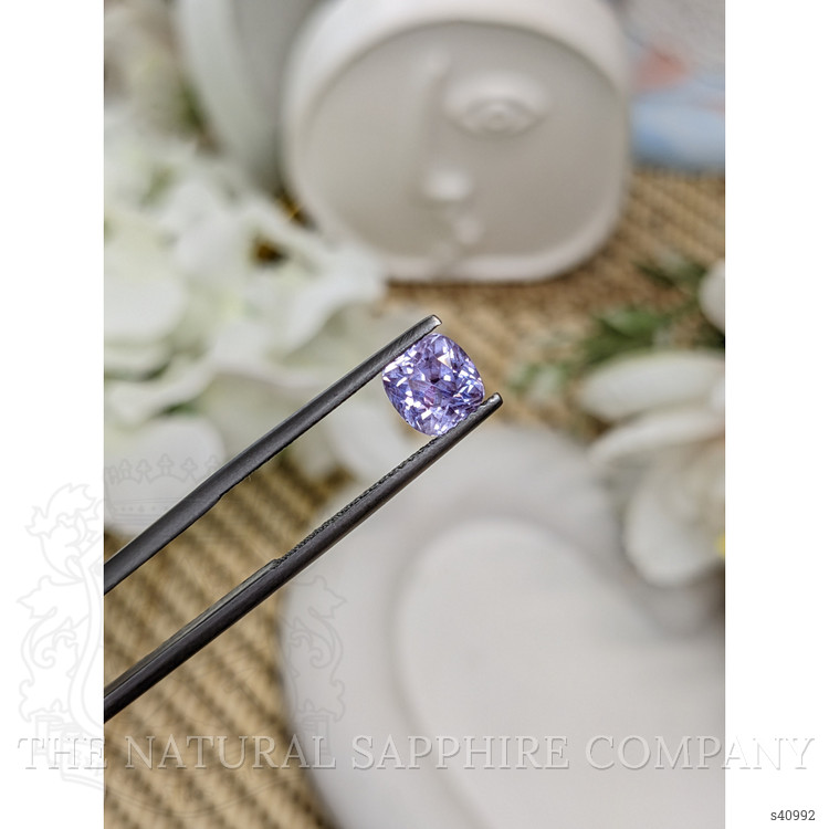 1.57 Ct. Purple Sapphire from Ceylon (Sri Lanka)