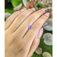 1.57 Ct. Purple Sapphire from Ceylon (Sri Lanka) Life Style