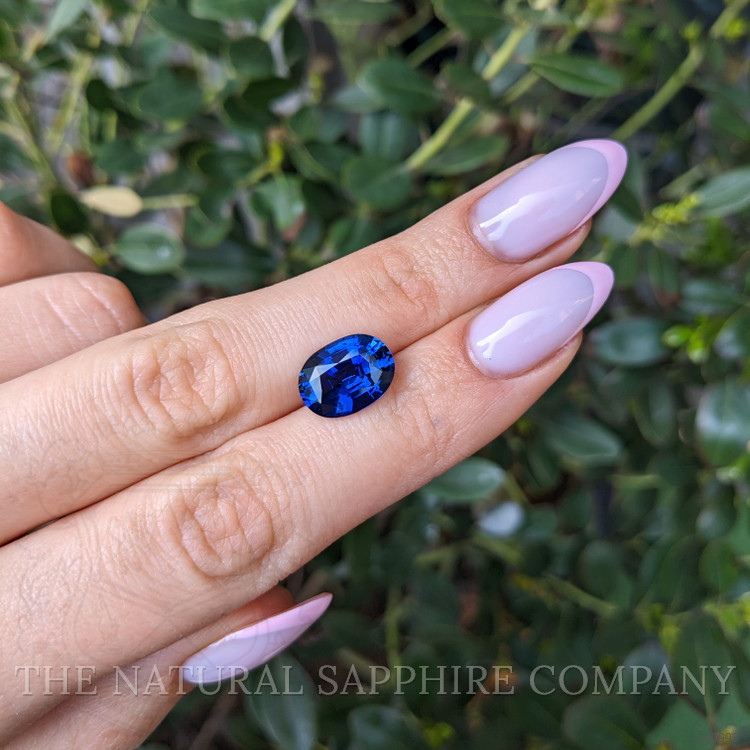 5.55 Ct. Blue Sapphire from Madagascar