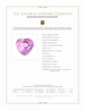 1.13 Ct. Purplish Pink Sapphire from Ceylon (Sri Lanka) Scan Report