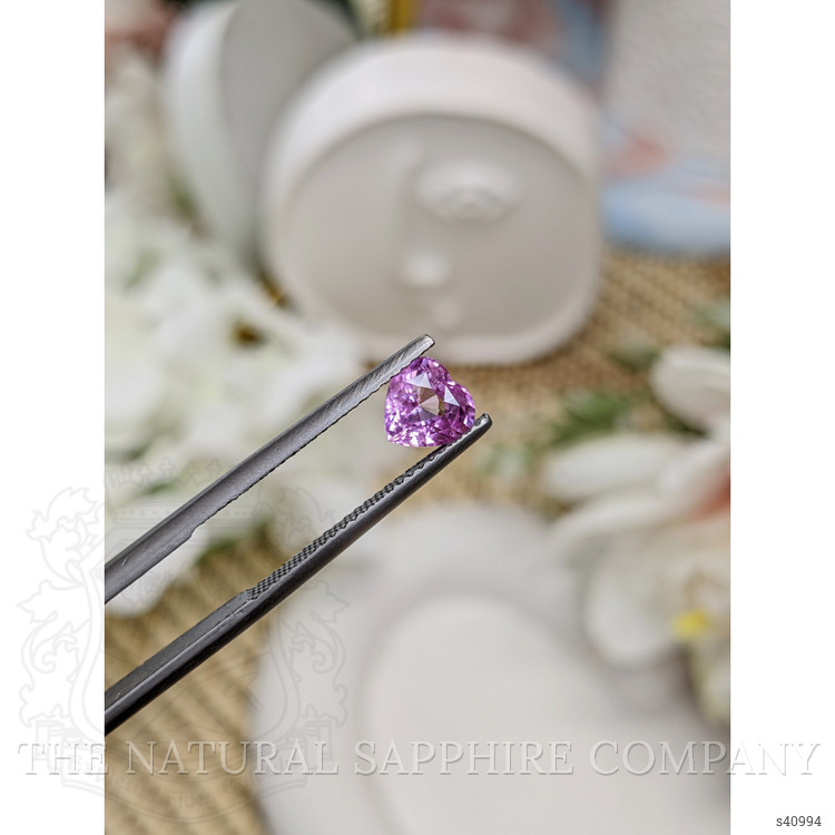 1.13 Ct. Purplish Pink Sapphire from Ceylon (Sri Lanka)