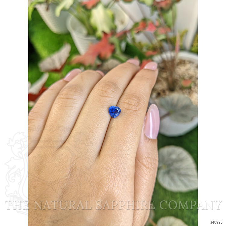 1.31 Ct. Blue Sapphire from Ceylon (Sri Lanka)