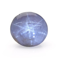 10.87 Ct. Bluish Grey Star Sapphire from Ceylon (Sri Lanka) Video